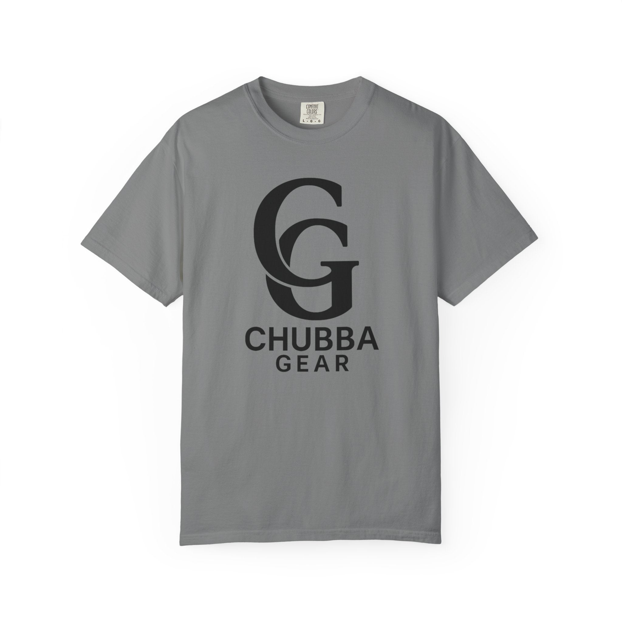 Chubba Gear Logo Tee — Minimal Turtle Back Graphic T-Shirt