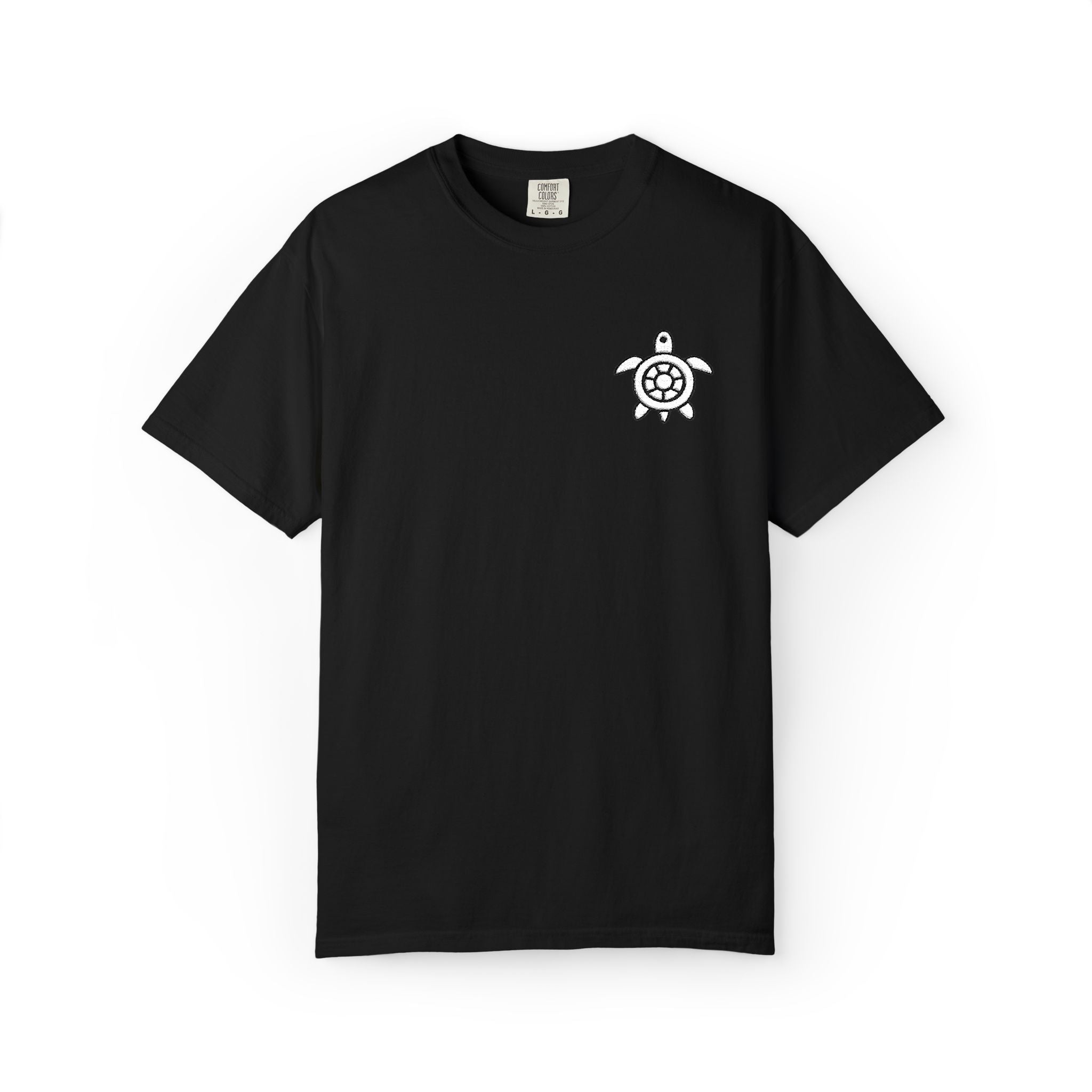 CHUBBA GEAR® Embroidered Turtle Logo Heavyweight T-Shirt