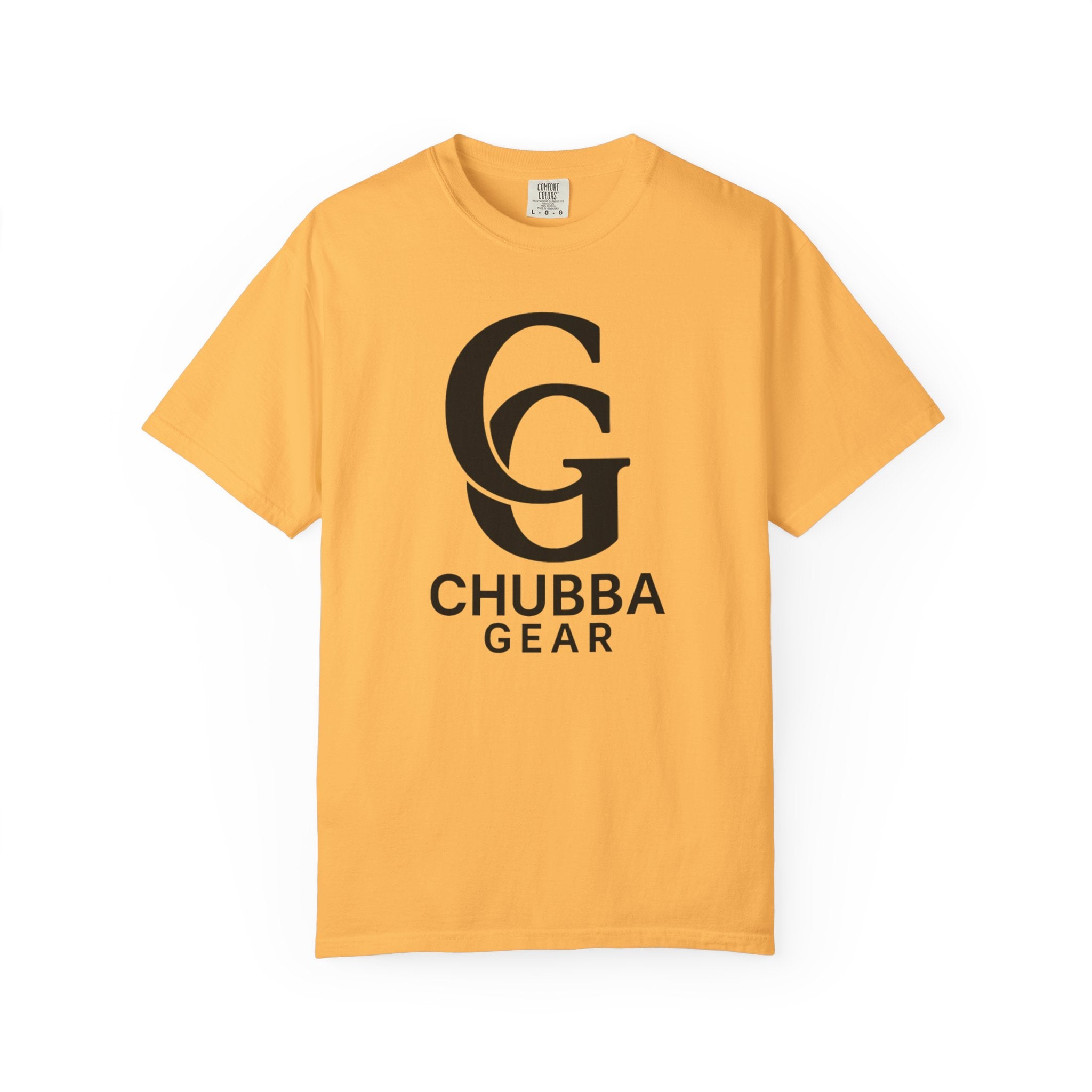 Chubba Gear Logo Tee — Minimal Turtle Back Graphic T-Shirt
