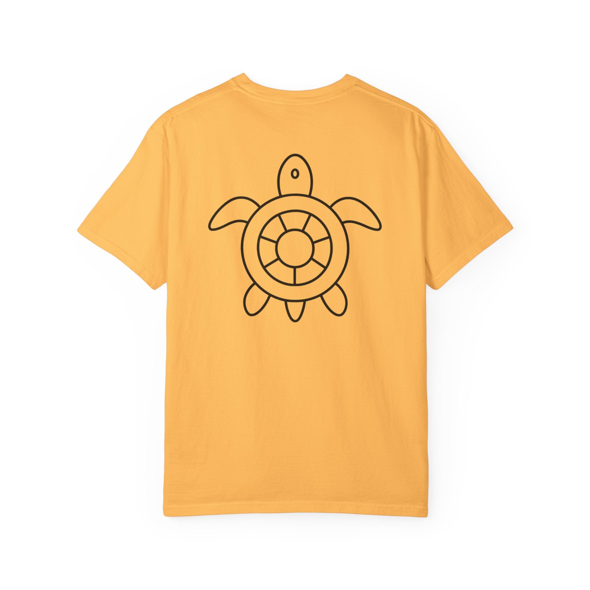 Chubba Gear Logo Tee — Minimal Turtle Back Graphic T-Shirt