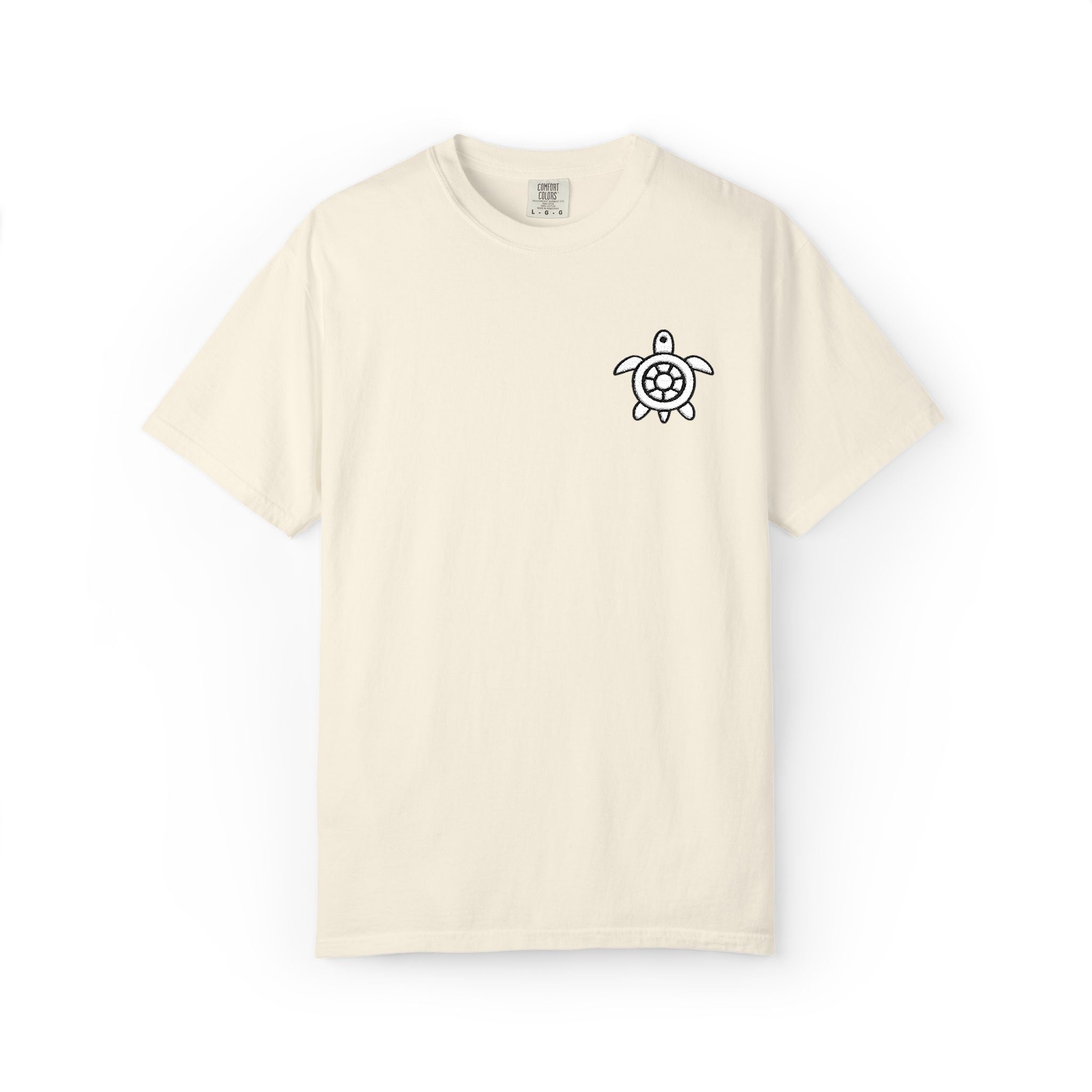 CHUBBA GEAR® Embroidered Turtle Logo Heavyweight T-Shirt