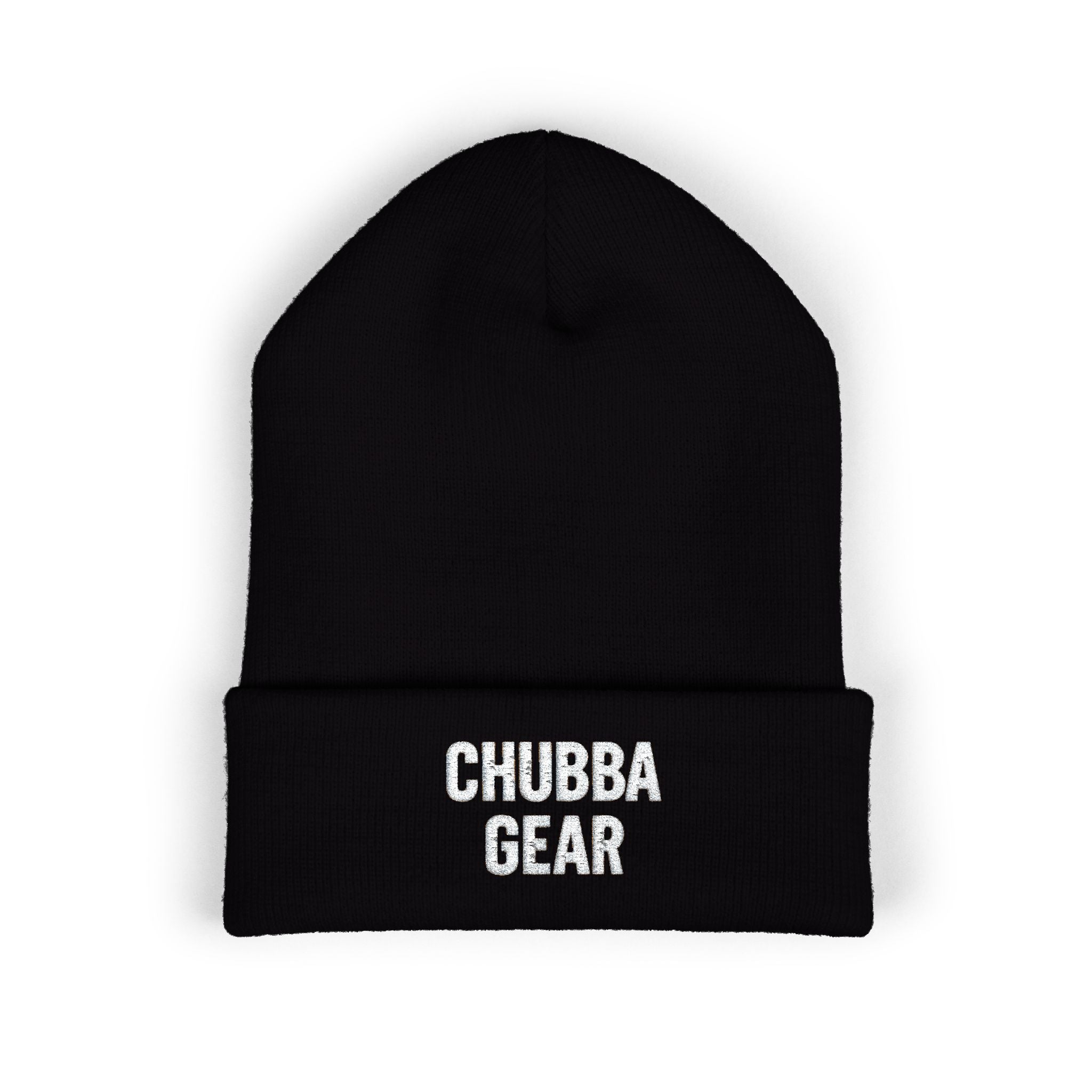 CHUBBA GEAR Embroidered Cuffed Beanie
