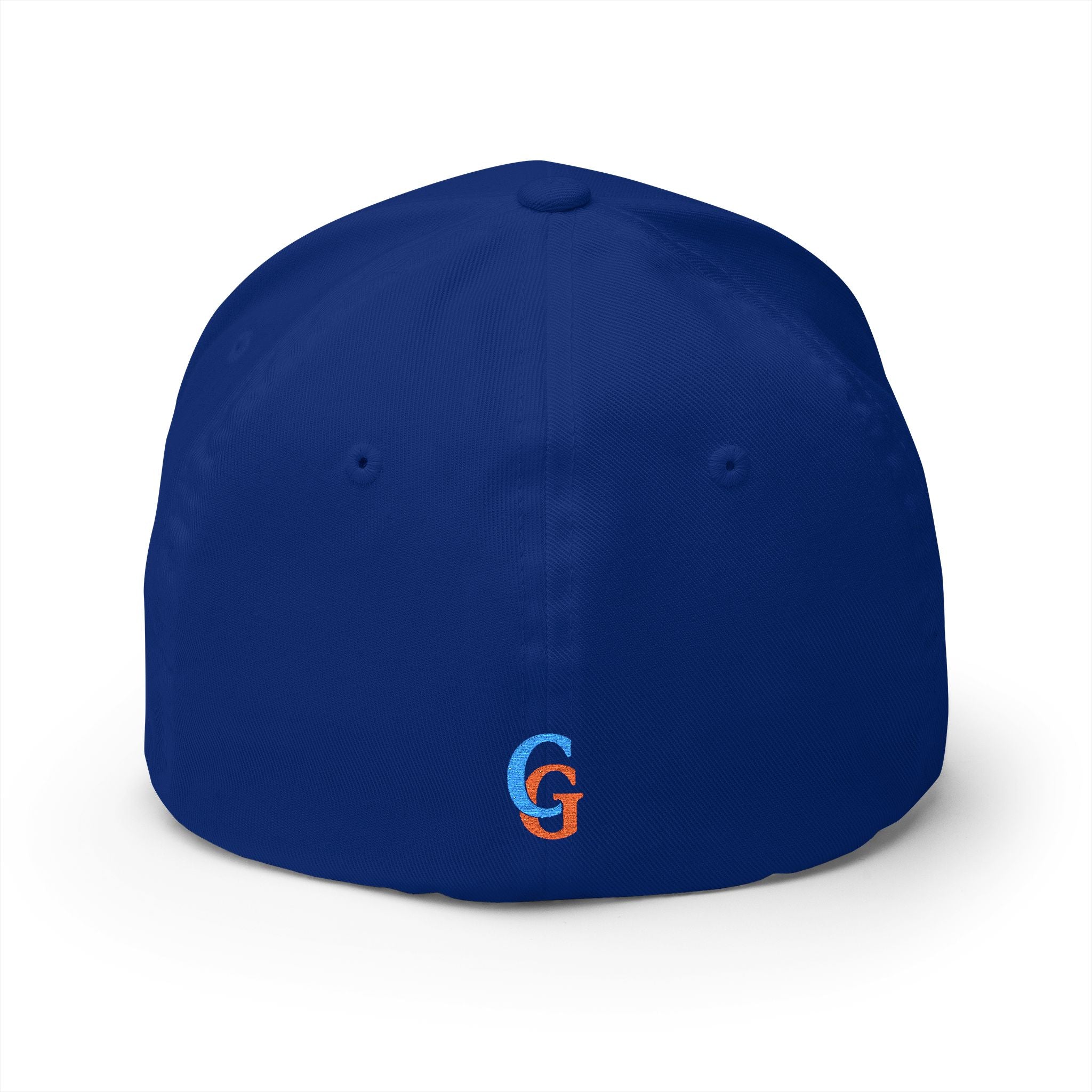 CHUBBA GEAR Embroidered Structured Cap | White Gold Stitching