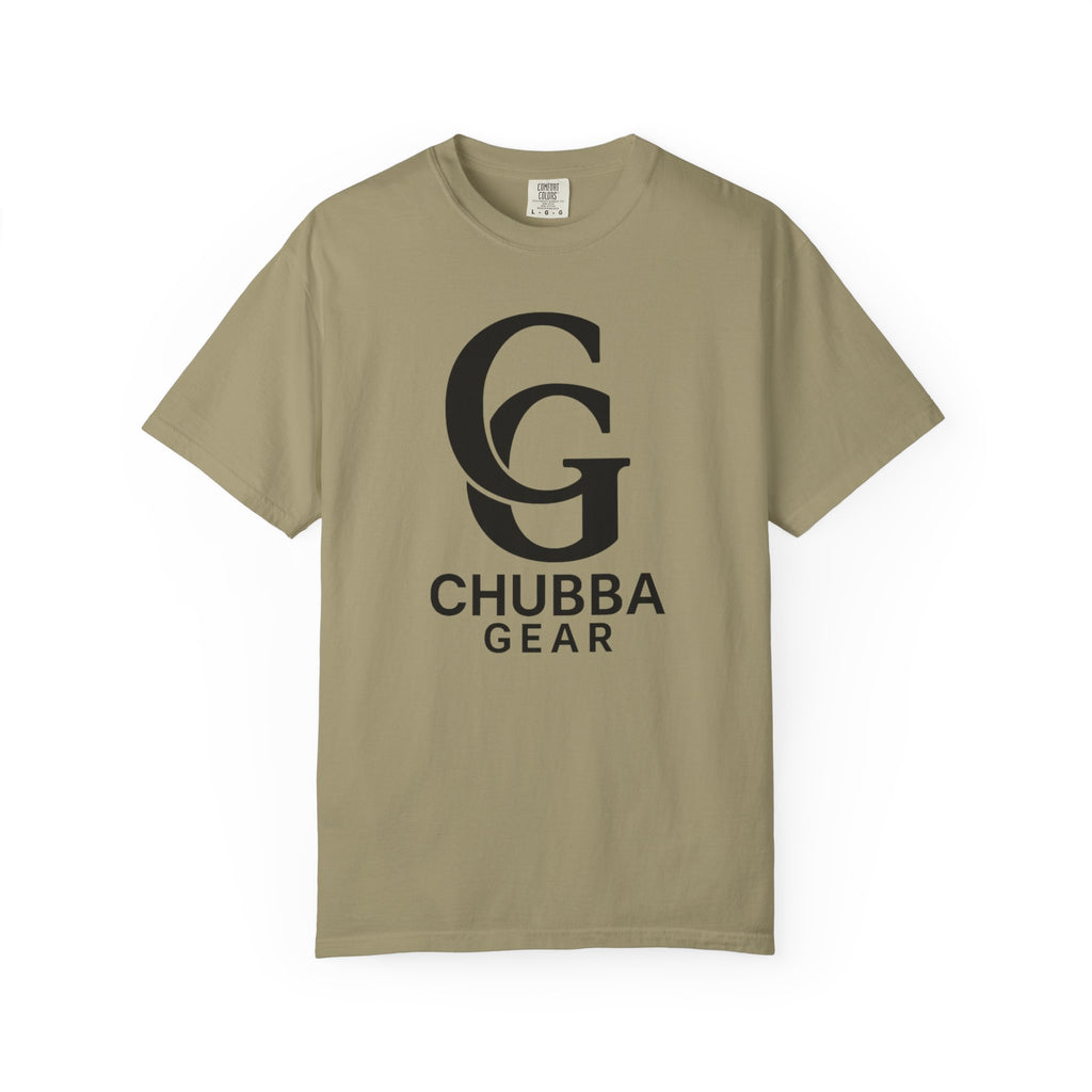Chubba Gear Logo Tee — Minimal Turtle Back Graphic T-Shirt