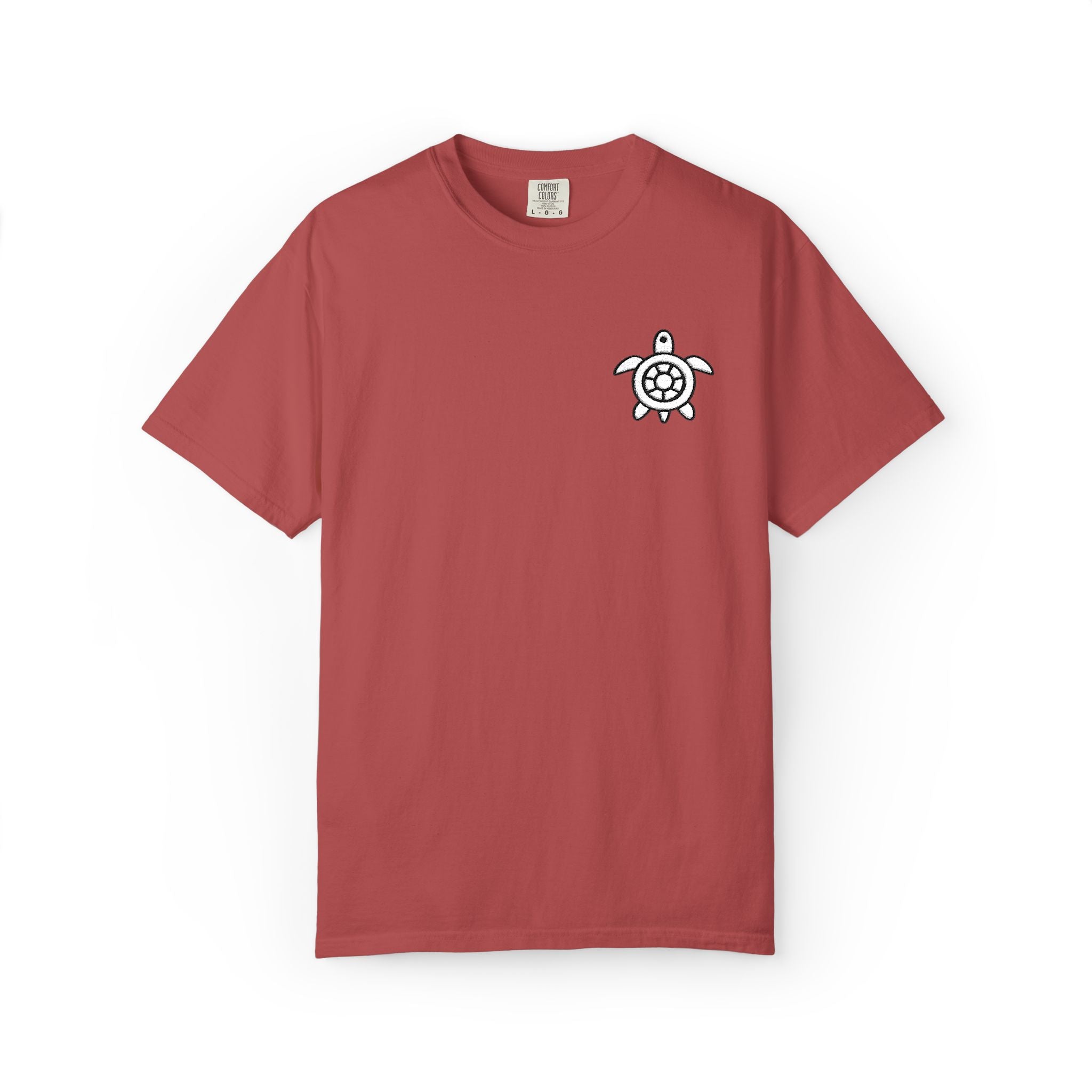 CHUBBA GEAR® Embroidered Turtle Logo Heavyweight T-Shirt