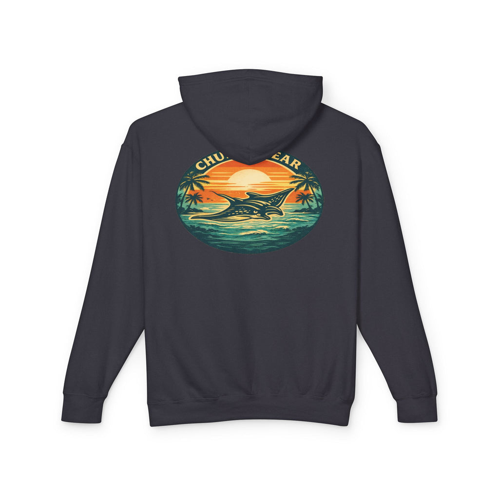 Chubba Gear Manta Ray Coastal Sunset Hoodie