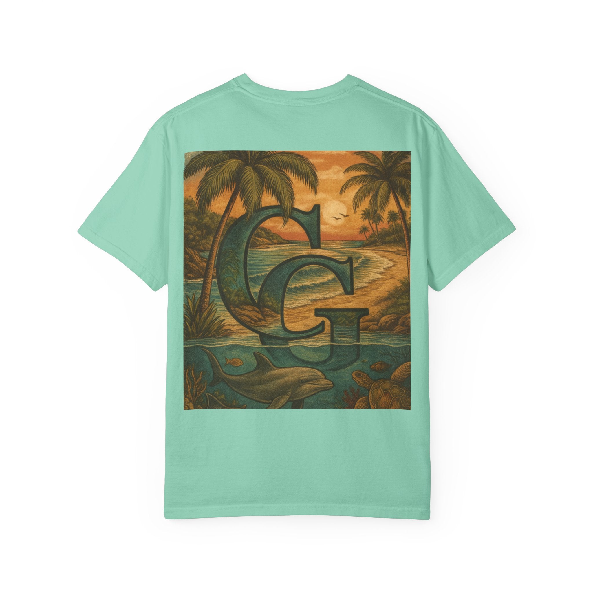 CHUBBA GEAR Vintage Tropical GG T-Shirt | Retro Graphic Tee