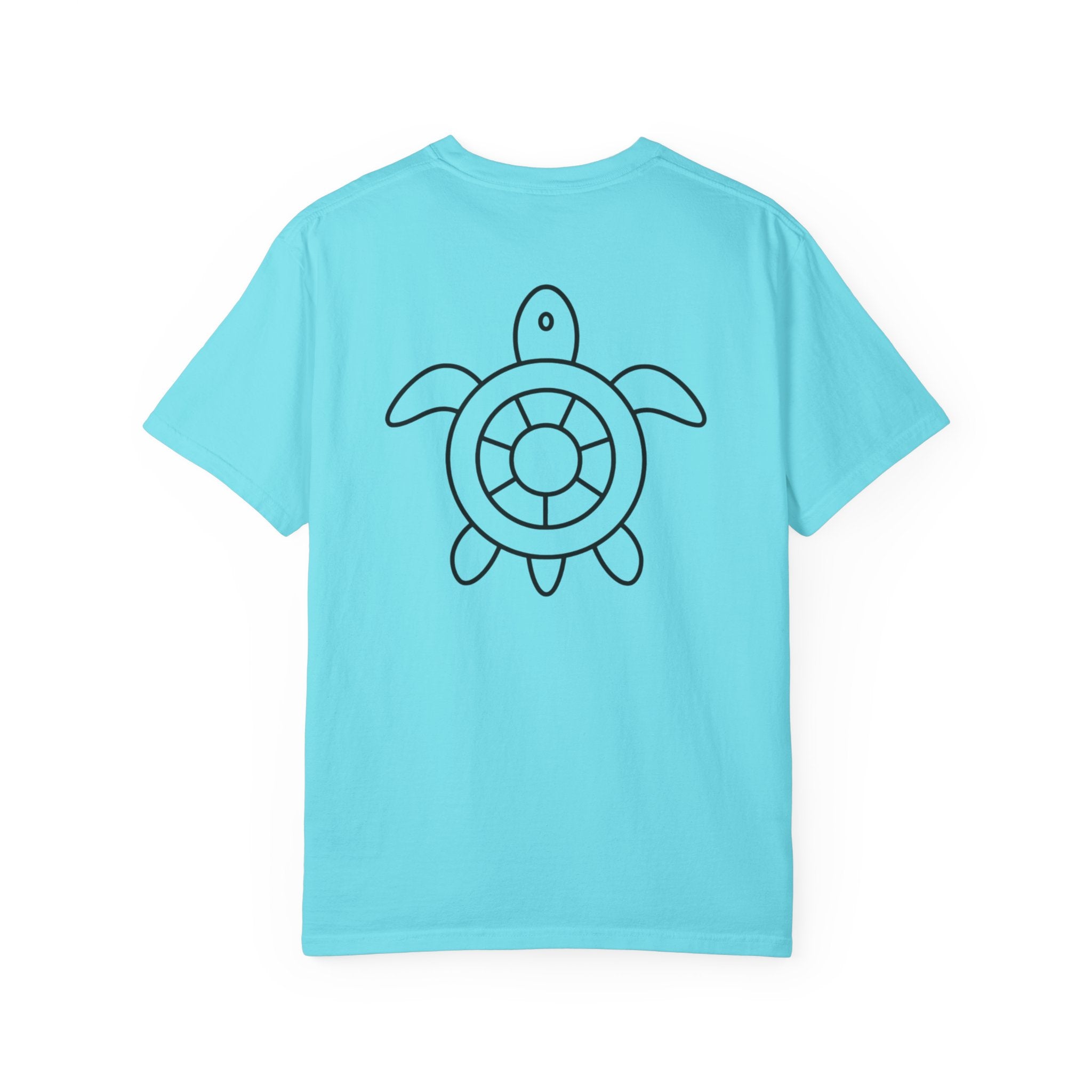 Chubba Gear Logo Tee — Minimal Turtle Back Graphic T-Shirt