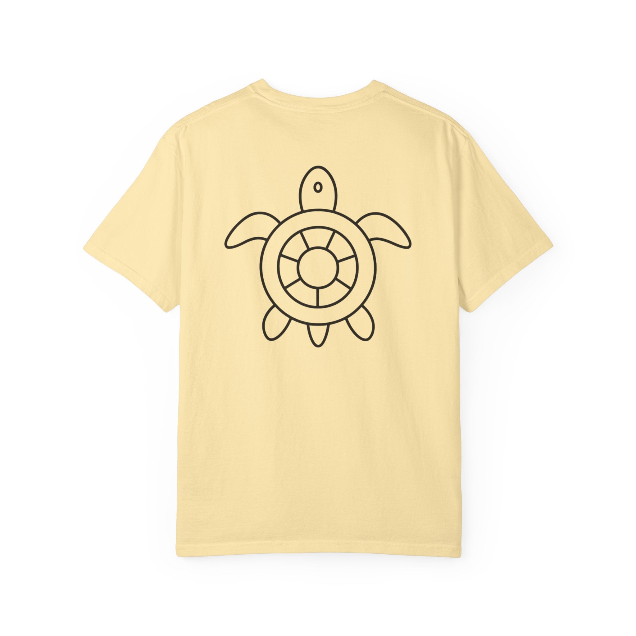 Chubba Gear Logo Tee — Minimal Turtle Back Graphic T-Shirt
