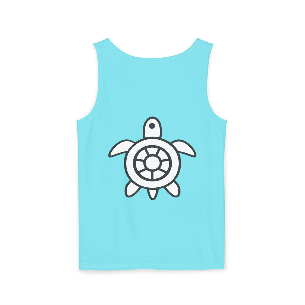 CHUBBA GEAR Minimal Turtle Tank Top – Coastal Summer Style