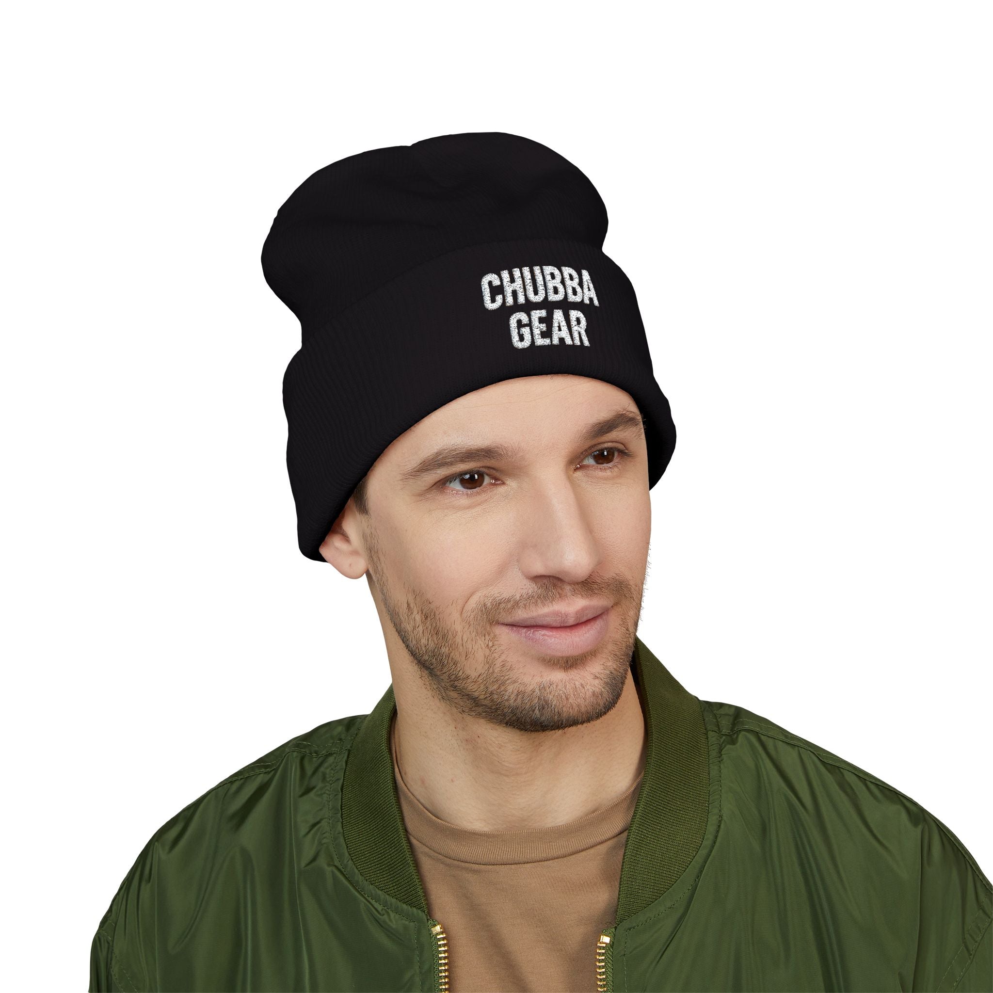 CHUBBA GEAR Embroidered Cuffed Beanie