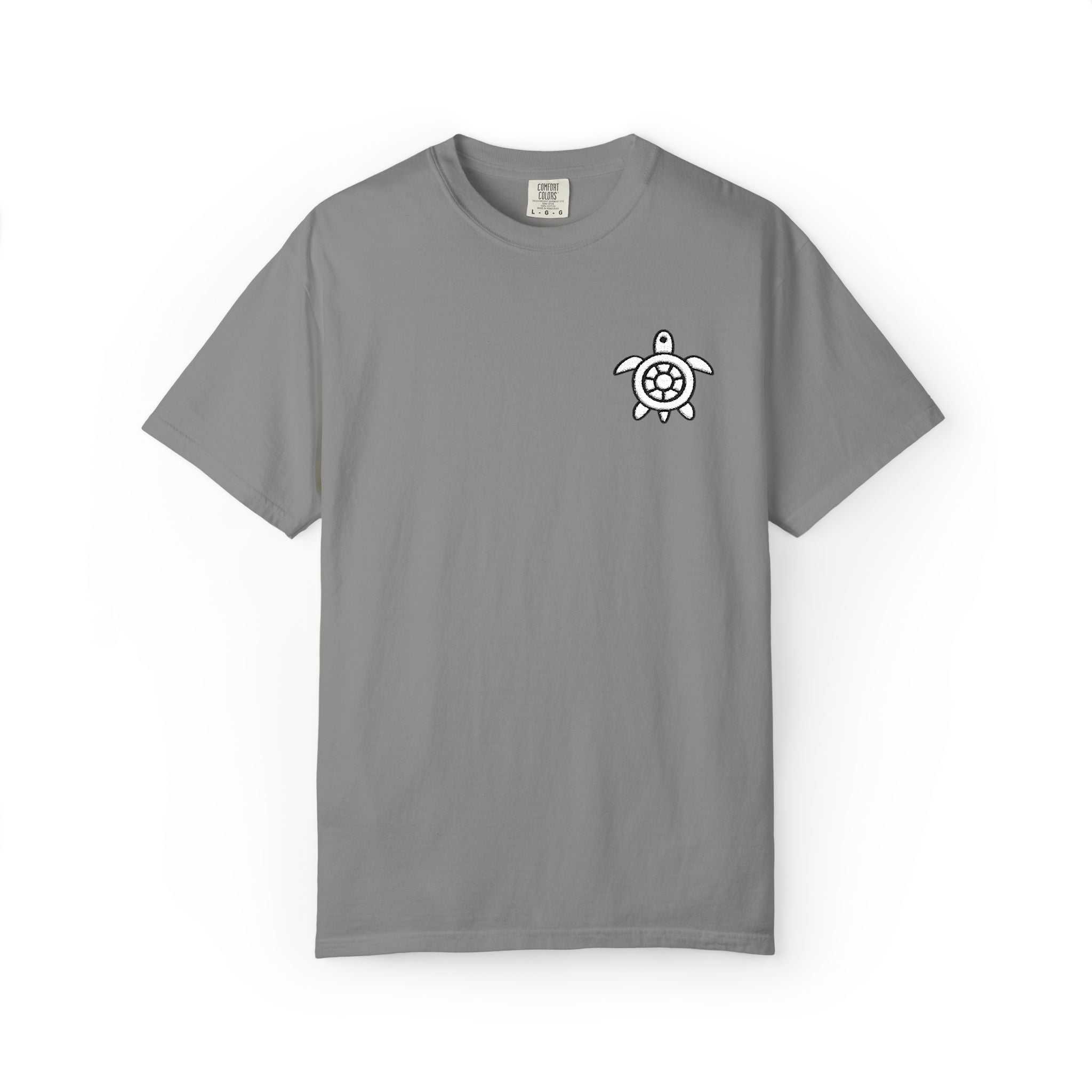 CHUBBA GEAR® Embroidered Turtle Logo Heavyweight T-Shirt