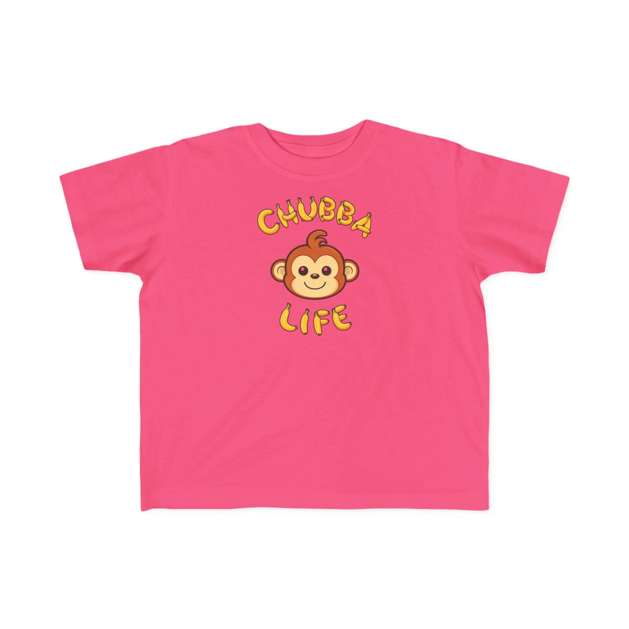 CHUBBA GEAR Toddler T-Shirt | Chubba Life Monkey Graphic Tee