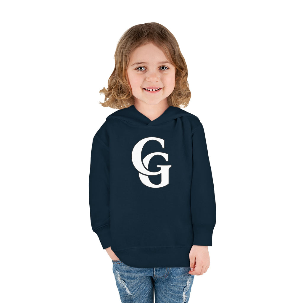 CHUBBA GEAR Toddler Hoodie | CG Monogram & Turtle Back