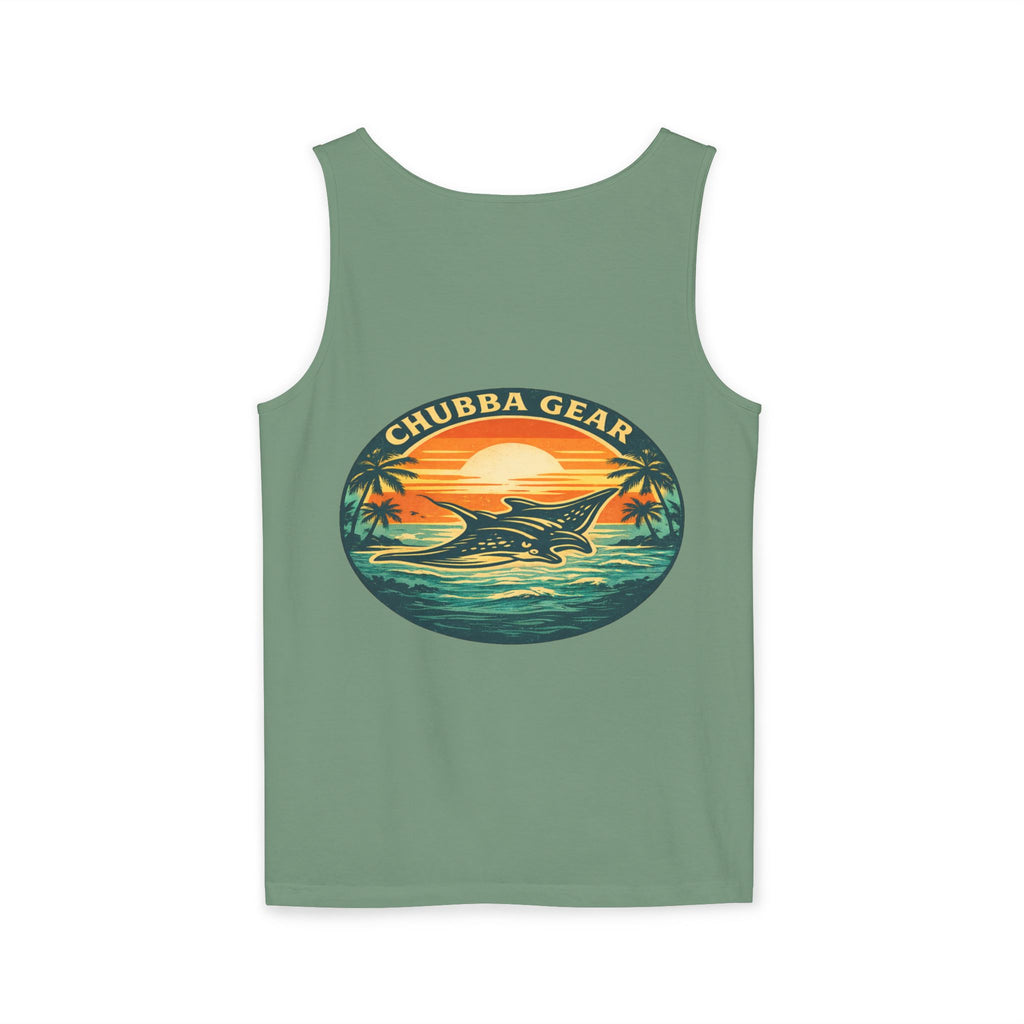 Chubba Gear Sunset Manta Ray Tank Top