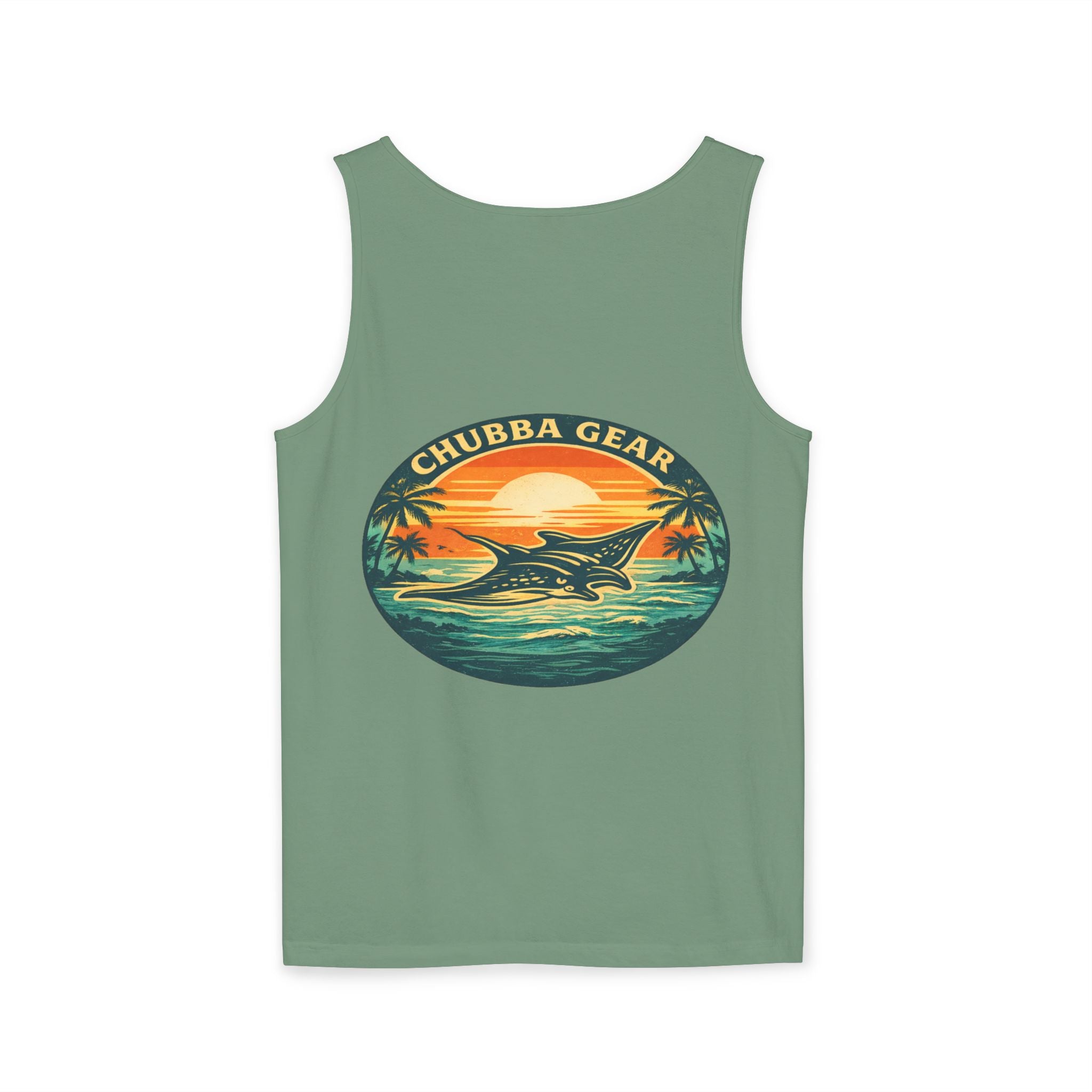 Chubba Gear Sunset Manta Ray Tank Top