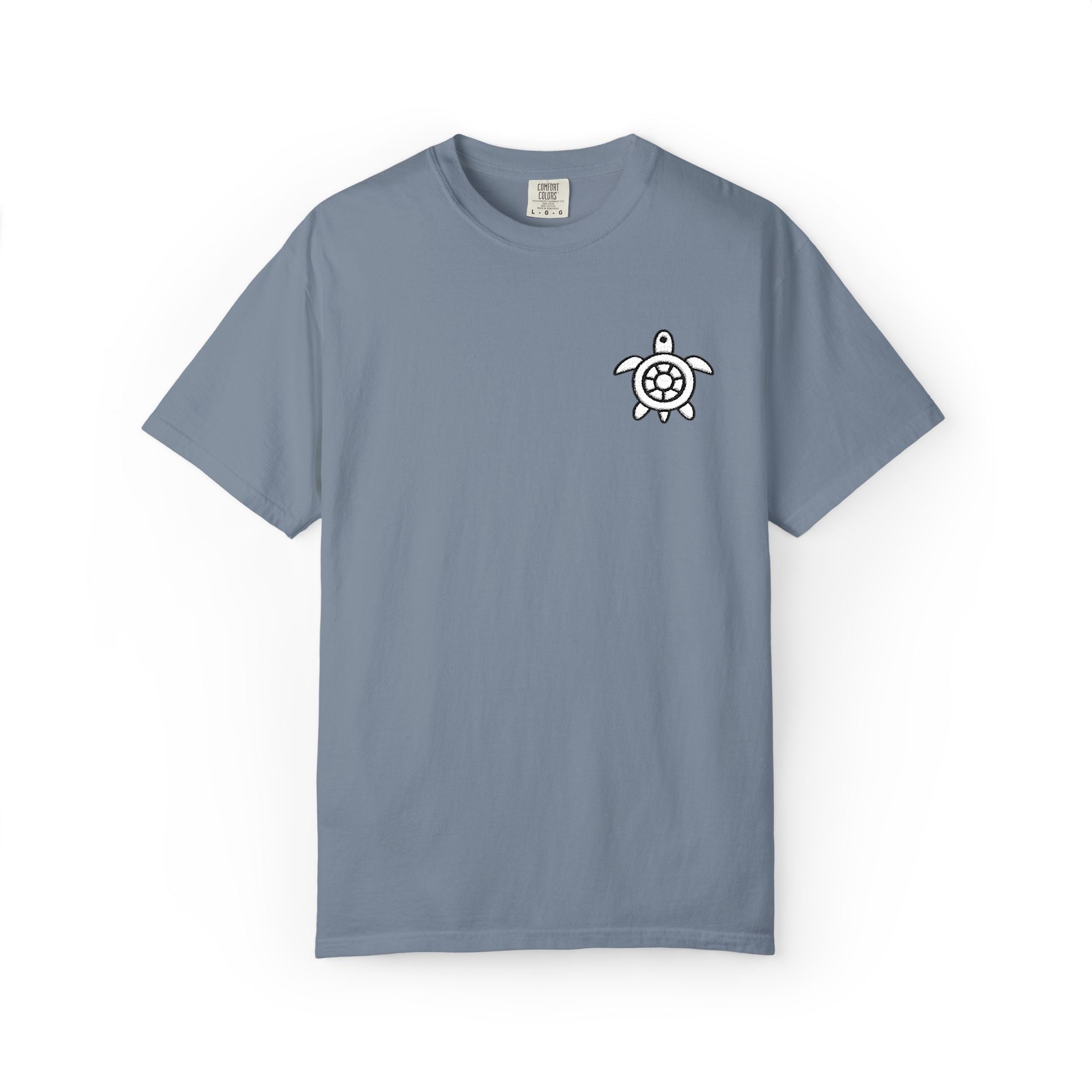 CHUBBA GEAR® Embroidered Turtle Logo Heavyweight T-Shirt
