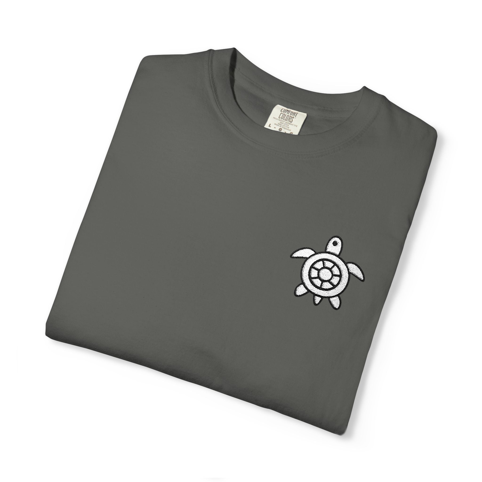 CHUBBA GEAR® Embroidered Turtle Logo Heavyweight T-Shirt