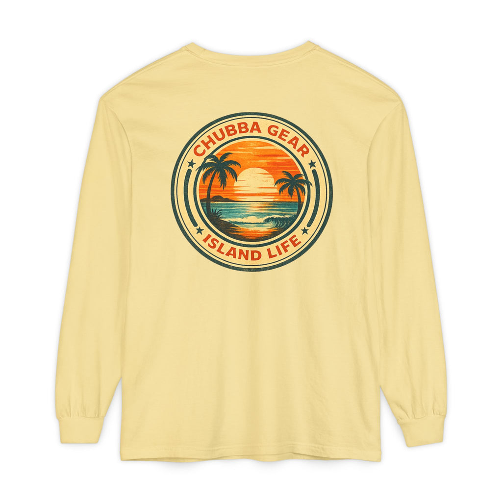 Chubba Gear Island Life Sunset Long Sleeve Tee