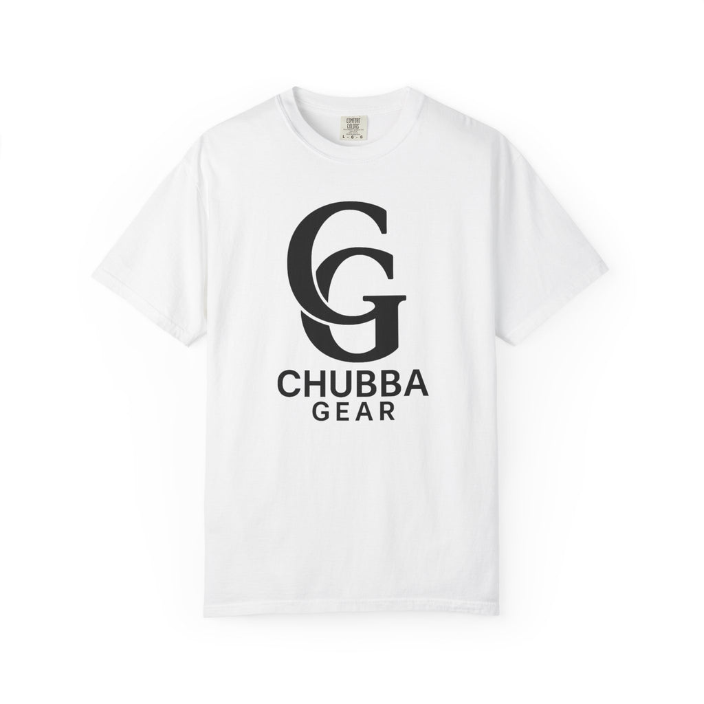 Chubba Gear Logo Tee — Minimal Turtle Back Graphic T-Shirt