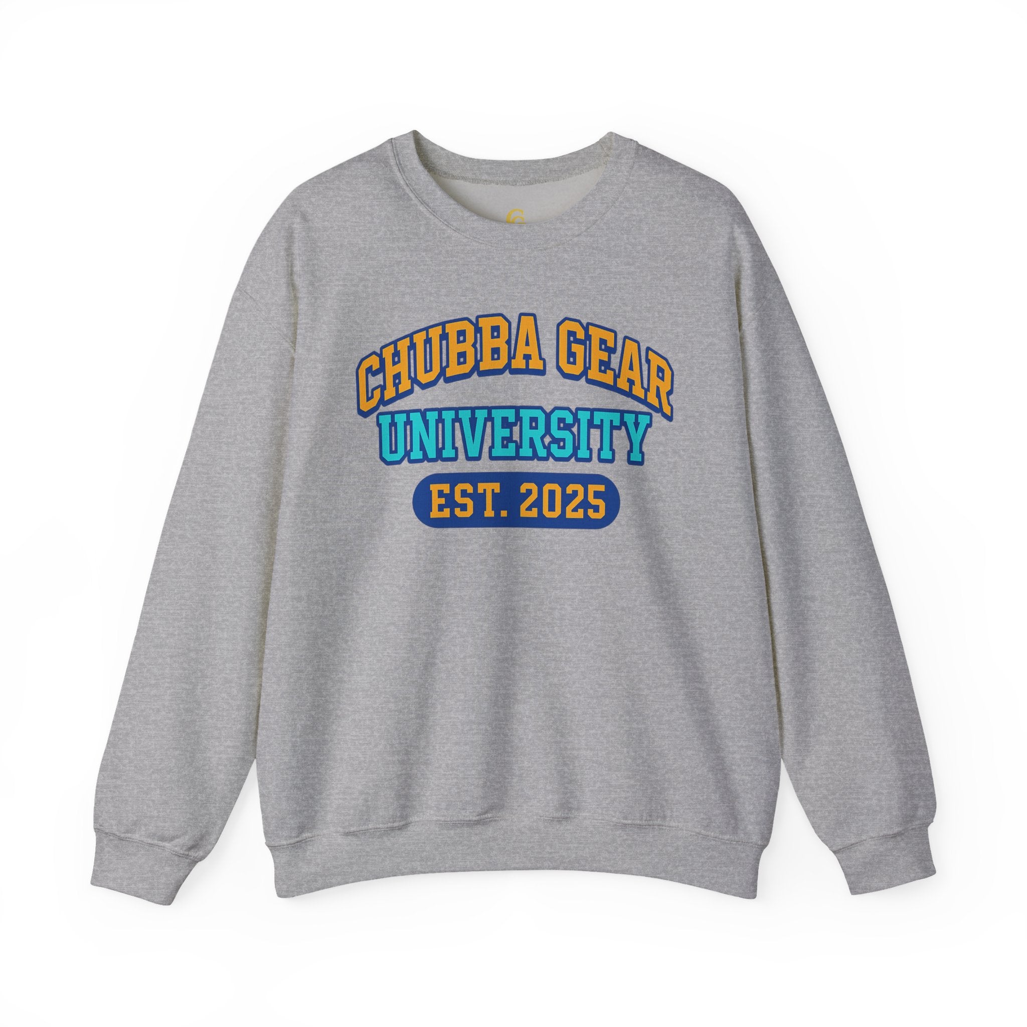 CHUBBA GEAR Collegiate Crewneck Sweatshirt