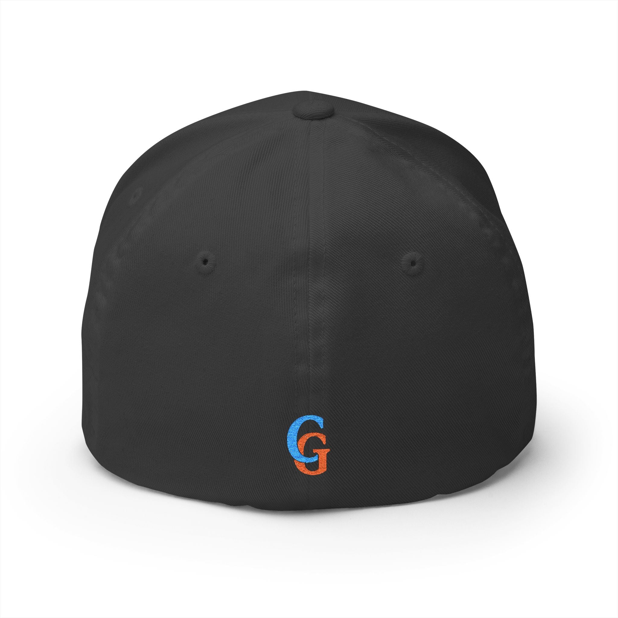 CHUBBA GEAR Embroidered Structured Cap | White Gold Stitching